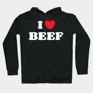 I Heart Beef Hoodie